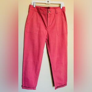 Eddie Bauer Cargo Capri Pants Utility,‎ Cotton/Spandex Blend, Size 12